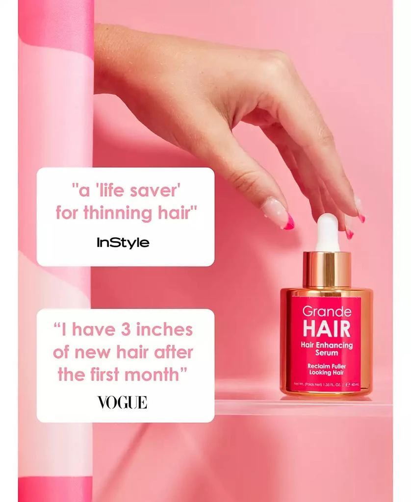 Grande Cosmetics GrandeHAIR Full Boost Hair Enhancing Serum, 0.67 oz. 6