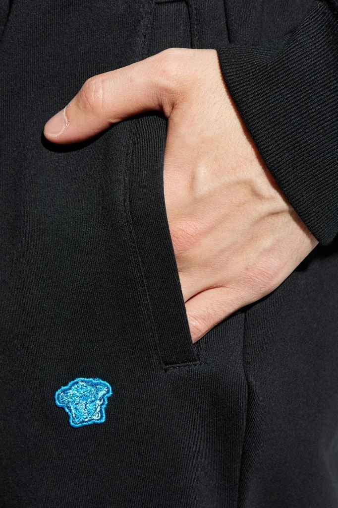 Versace Versace Medusa-Patch Elasticated Waistband Sweatpants 5