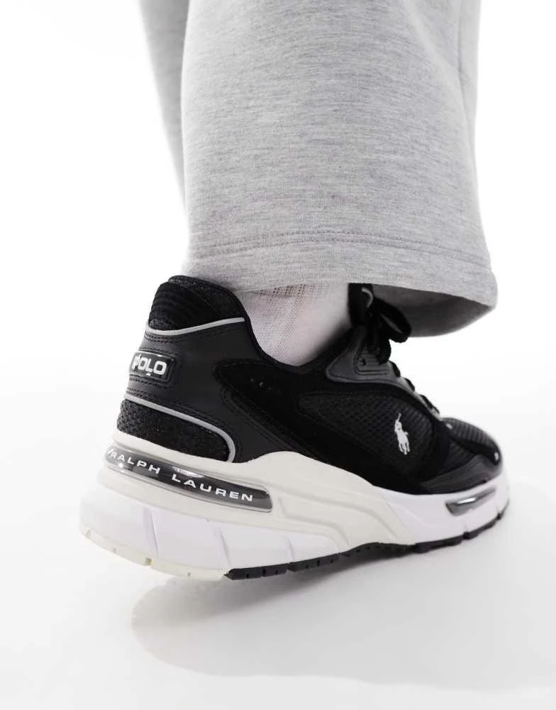 Ralph Lauren Polo Ralph Lauren Trackstr 275 trainer in black and white 3