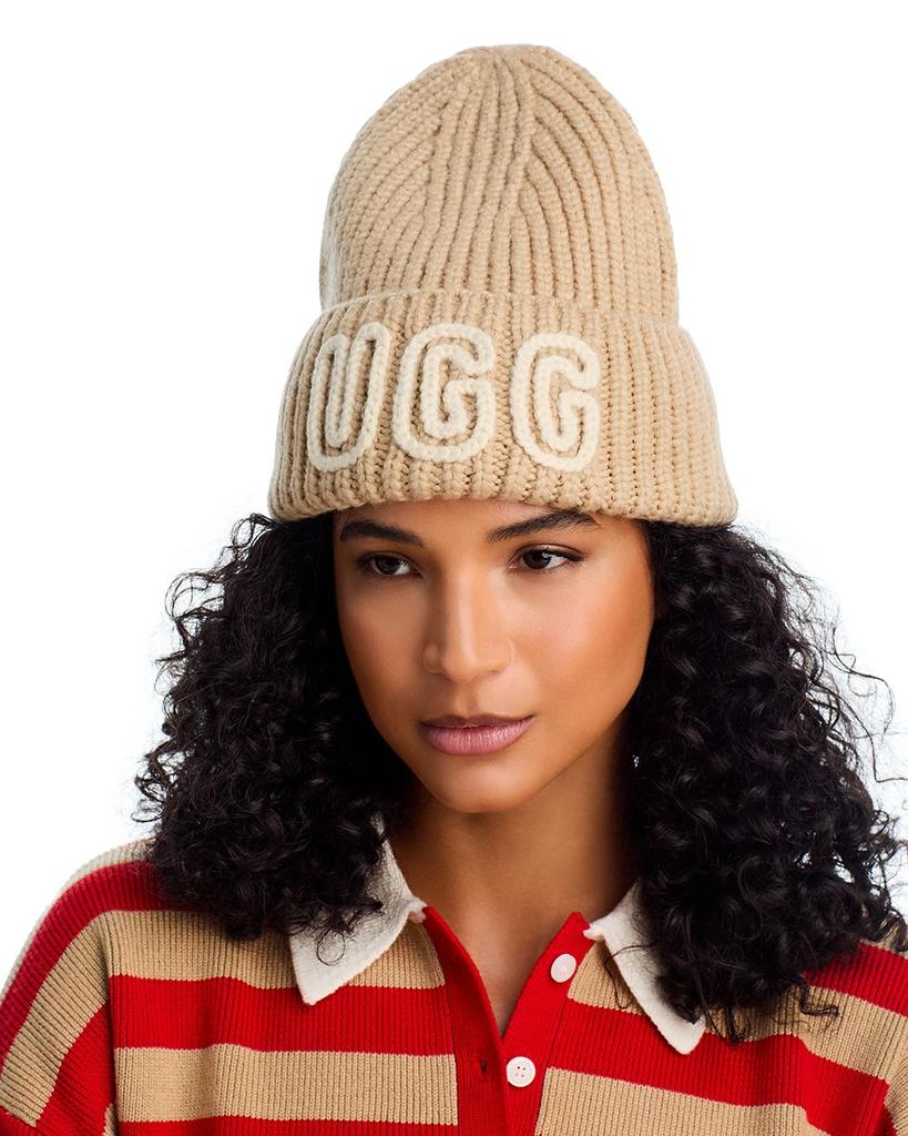 帽子 Chunky Crafted Rib Beanie UGG UGG® Chunky Crafted Rib Beanie | Nordstrom