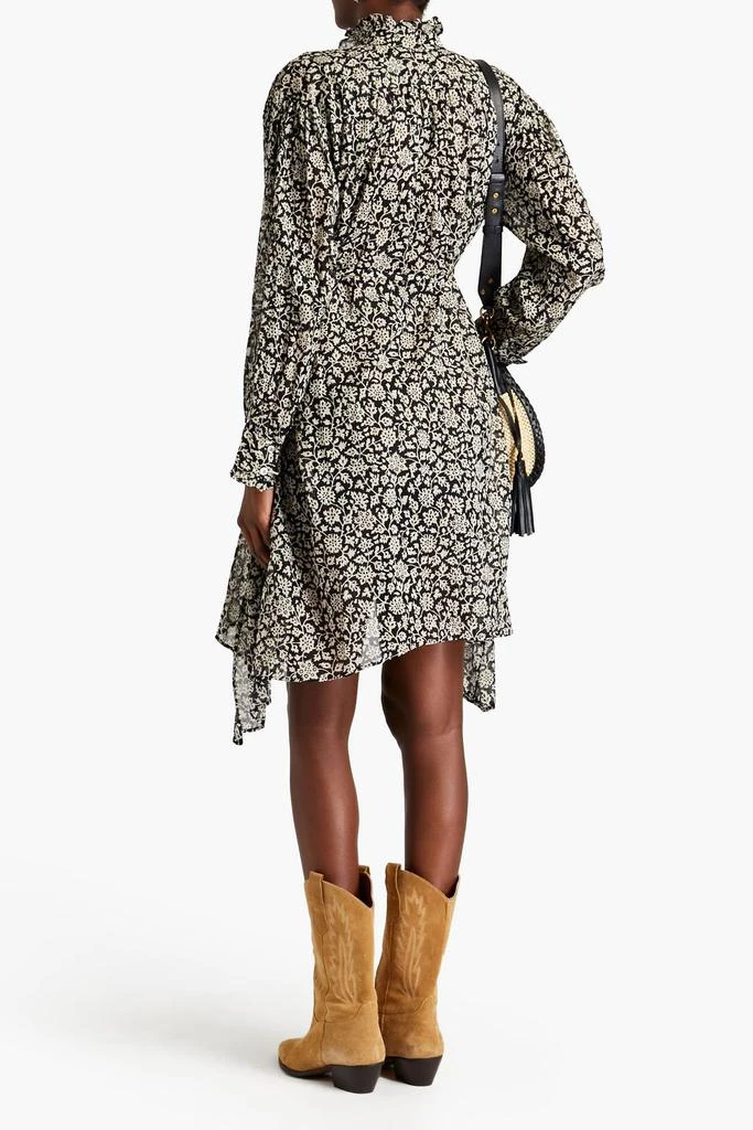 Isabel Marant Étoile Pamela ruffled floral-print cotton-voile wrap dress 3