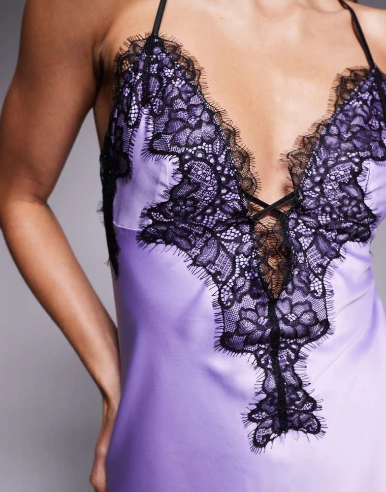 Ann Summers Ann Summers Amara chemise in lilac 4