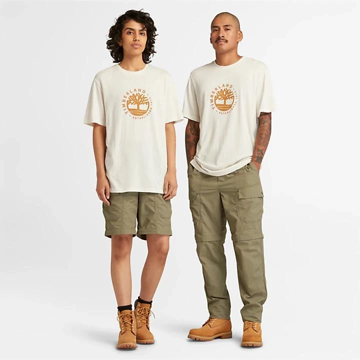 Timberland Refibra™ Logo Graphic Tee for Men in White 3