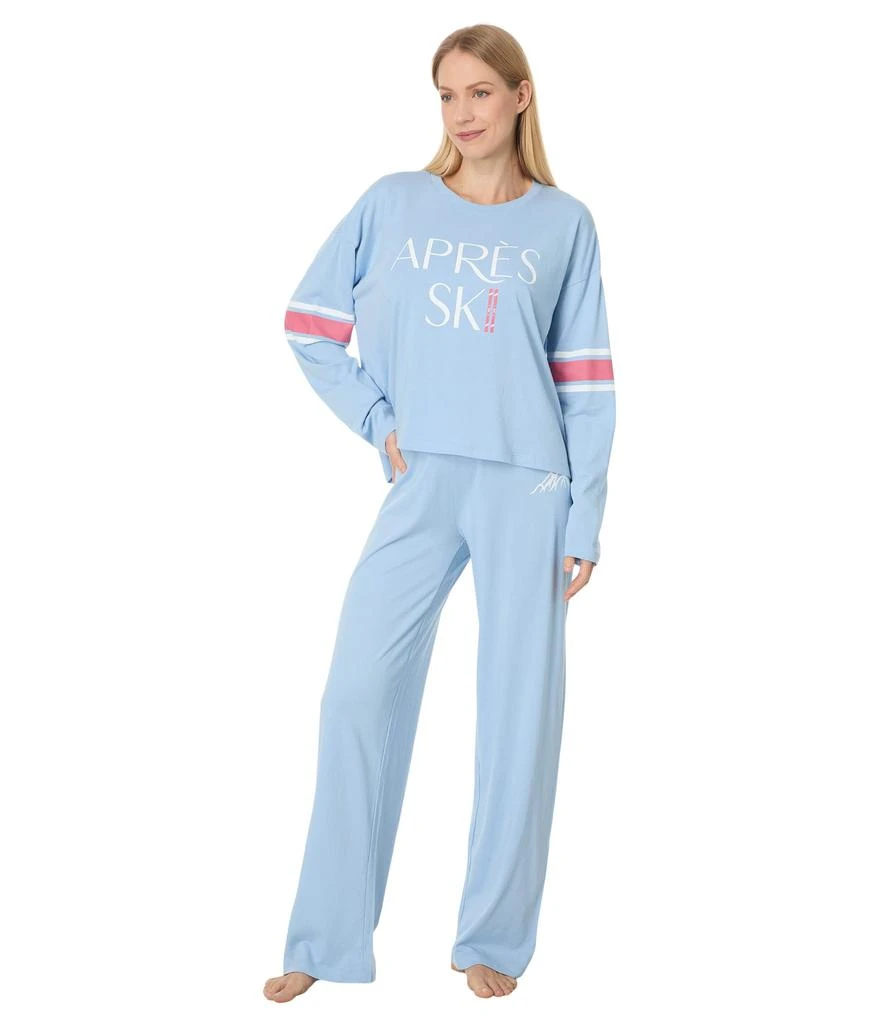 P.J. Salvage Cotton Modal Jersey Softee Pajama Set 1