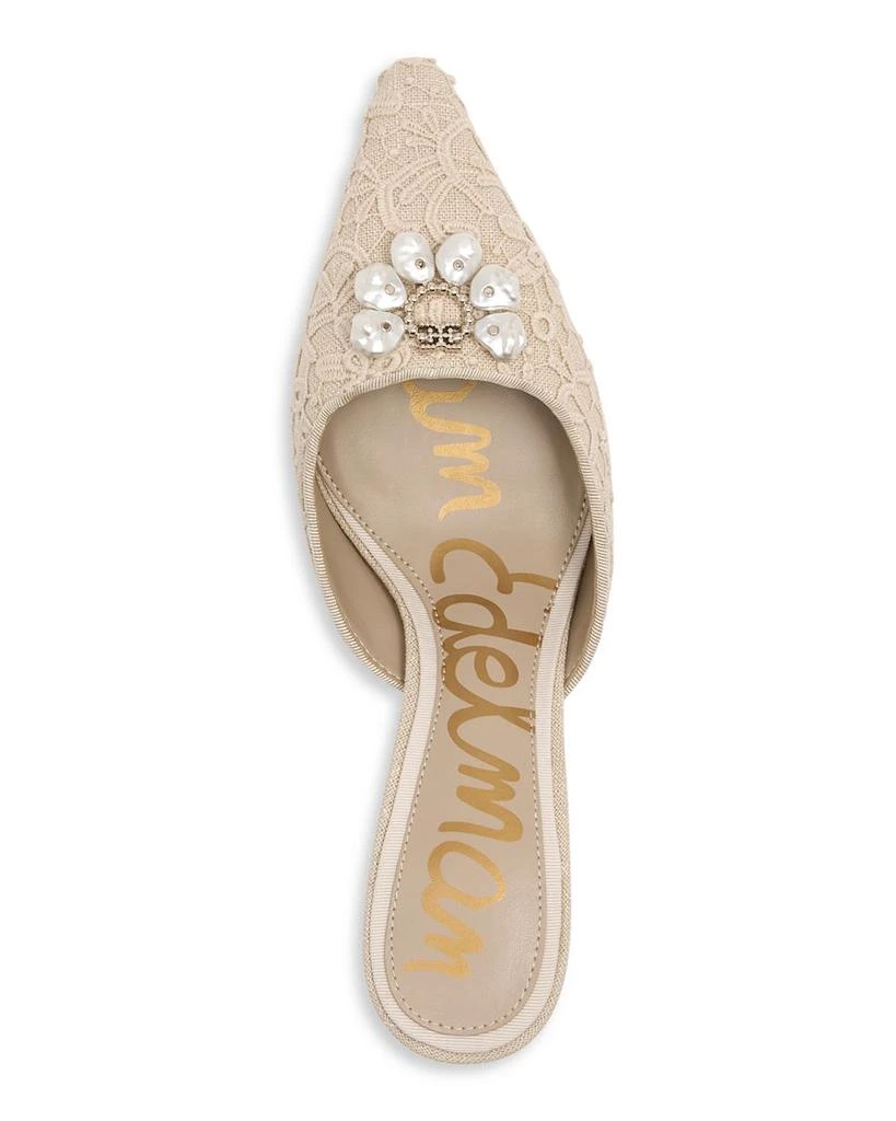 Sam Edelman Women's Brit Orchid Embellished Mules 3