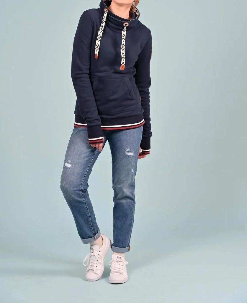 Wanakome Wanakome - Amika Crew Cowl Neck Hoodie