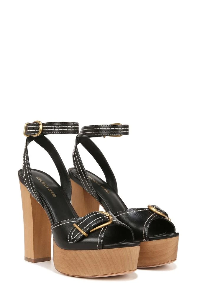 VERONICA BEARD Leonardo Ankle Strap Platform Sandal 8