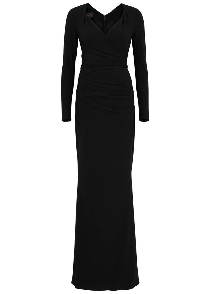 Talbot Runhof Wrap-effect gown  1