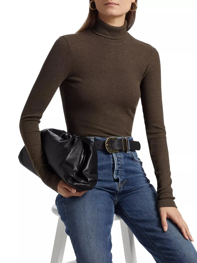 AGOLDE Pascale Rib-Knit Turtleneck 6