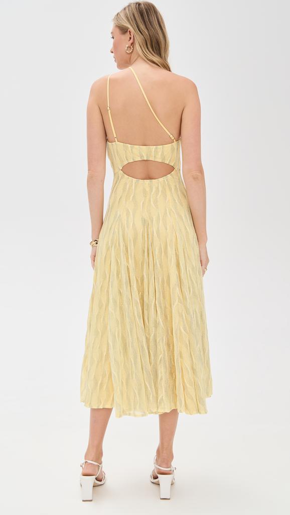 Black Halo Athena Midi Dress