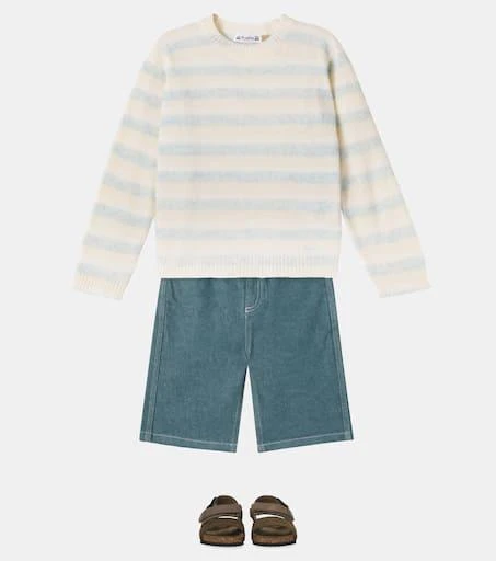 Bonpoint Branco striped cashmere sweater 2