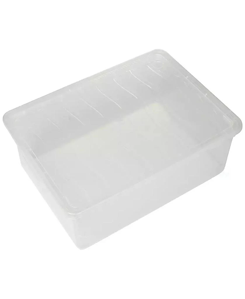 Basicwise Plastic Storage Container, Shoe box 4