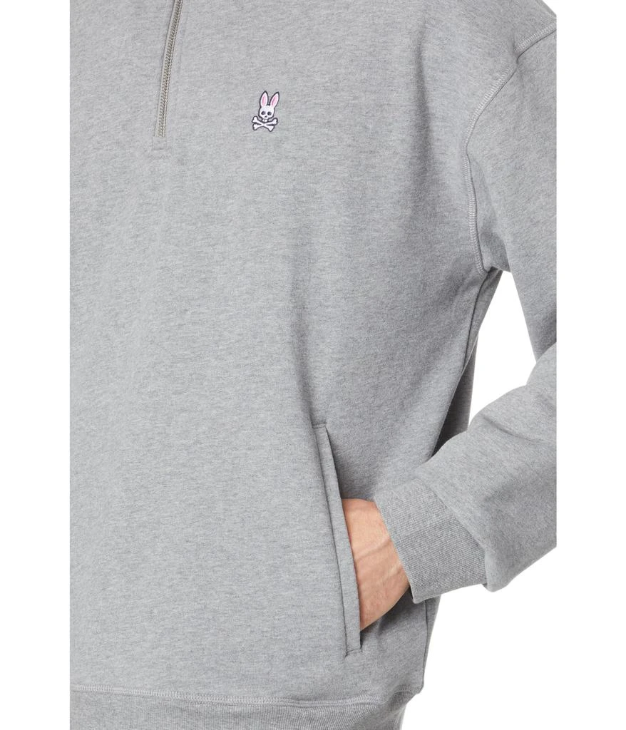 Psycho Bunny Yorkville Relaxed Fit Fleece 1/2 Zip Popover 3