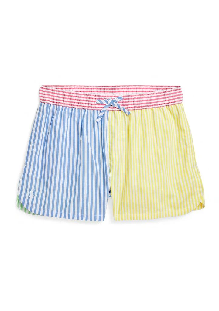 Ralph Lauren Girls 7-16 Striped Cotton Fun Shorts