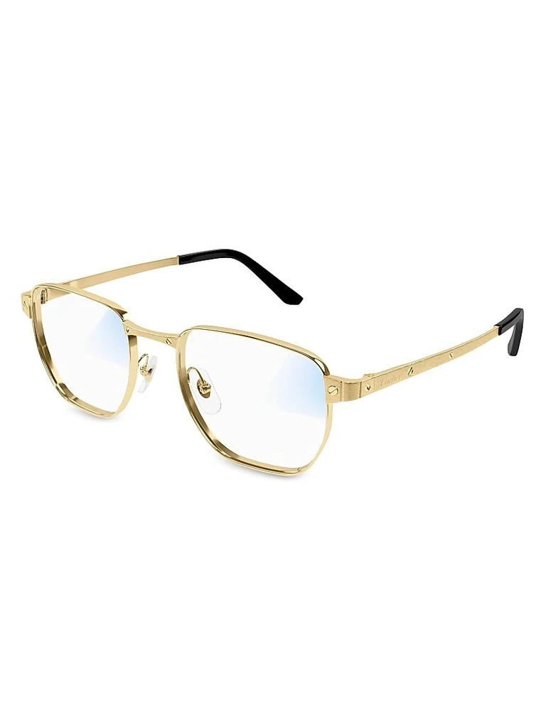 Cartier Santos Classic 53MM Blue-Block Navigator Sunglasses 1