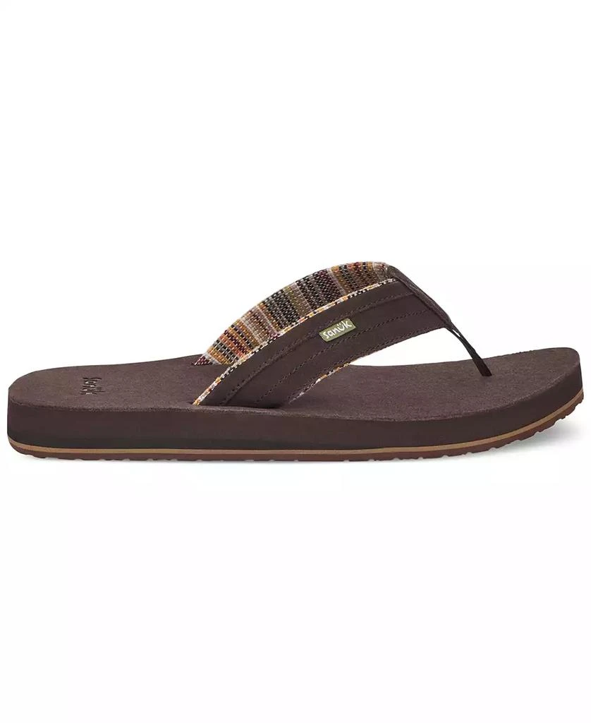 Sanuk Men's Ziggy Suede Flip-Flops 3
