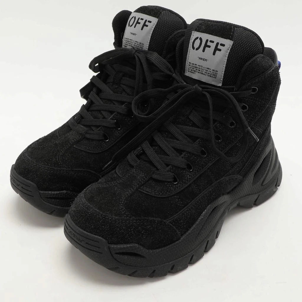 Off-White Off-White Black Nylon and Suede Hiker Boots Size 39 2