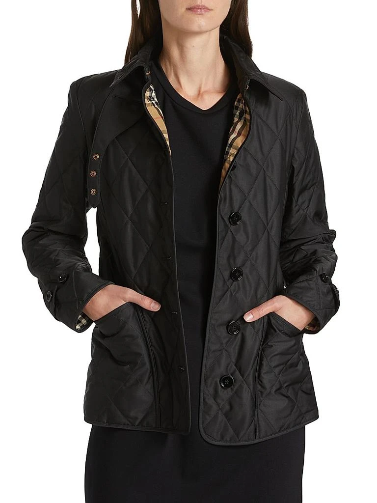 Burberry Fernleigh Quilted Logo Jacket 3
