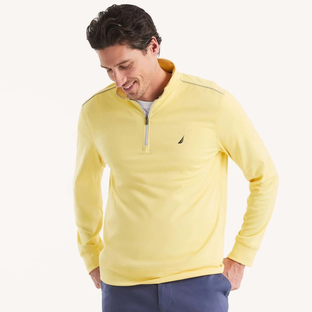 Nautica Mens Quarter-Zip Sweatshirt 8
