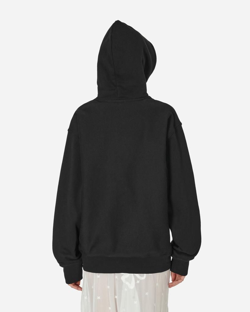 STUSSY Thermal Stock Hooded Sweatshirt Black - Hoodies - BeyondStyle
