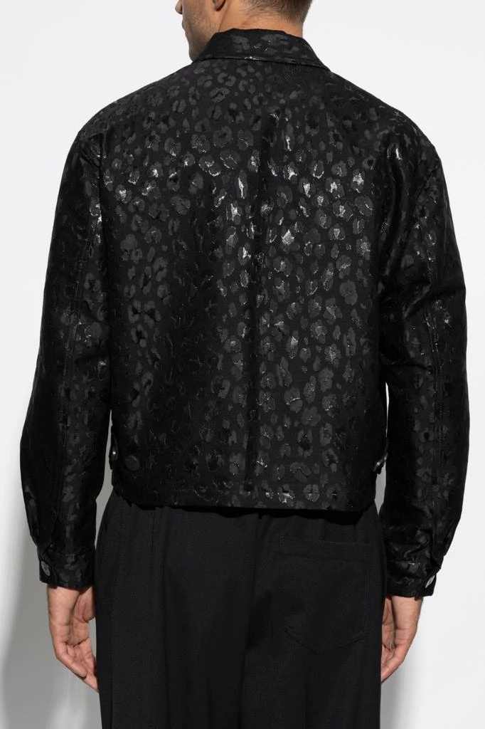 Versace Leopard Print Jacket 4