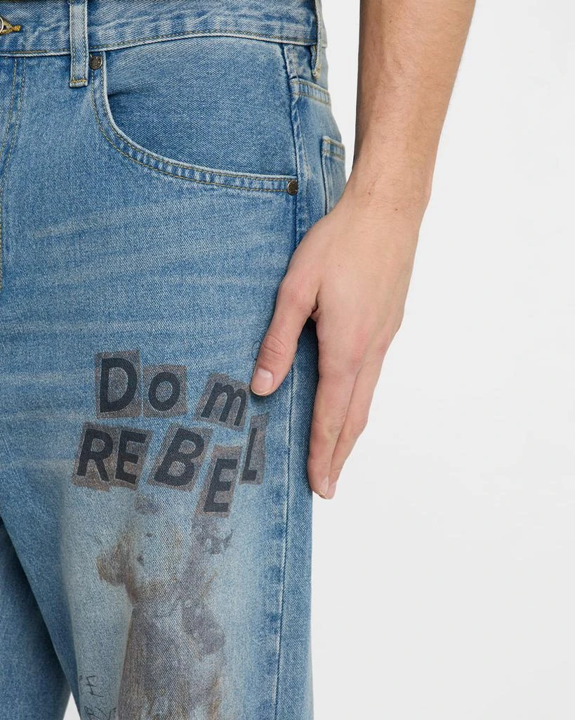 DOMREBEL Men's Hops Bootcut Jeans 5
