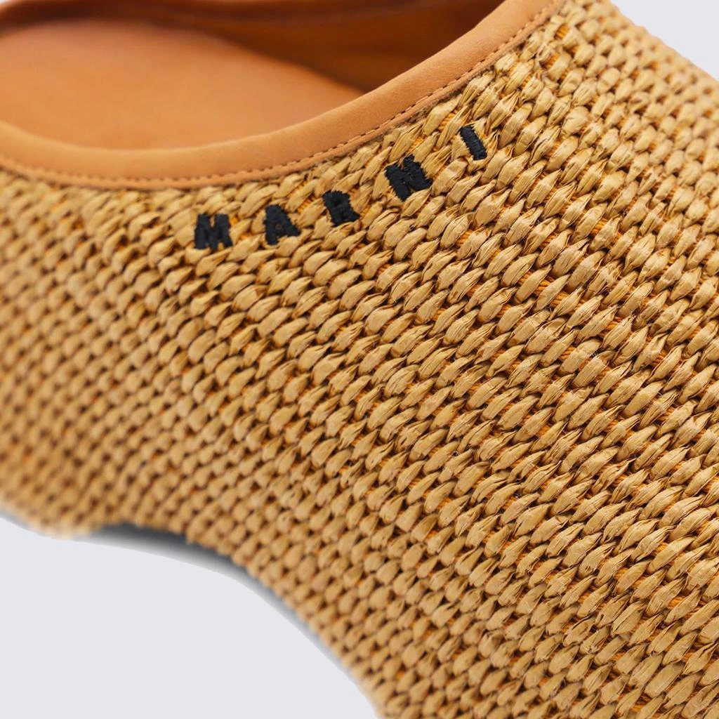 Marni Marni Brown Leather Sandals 4