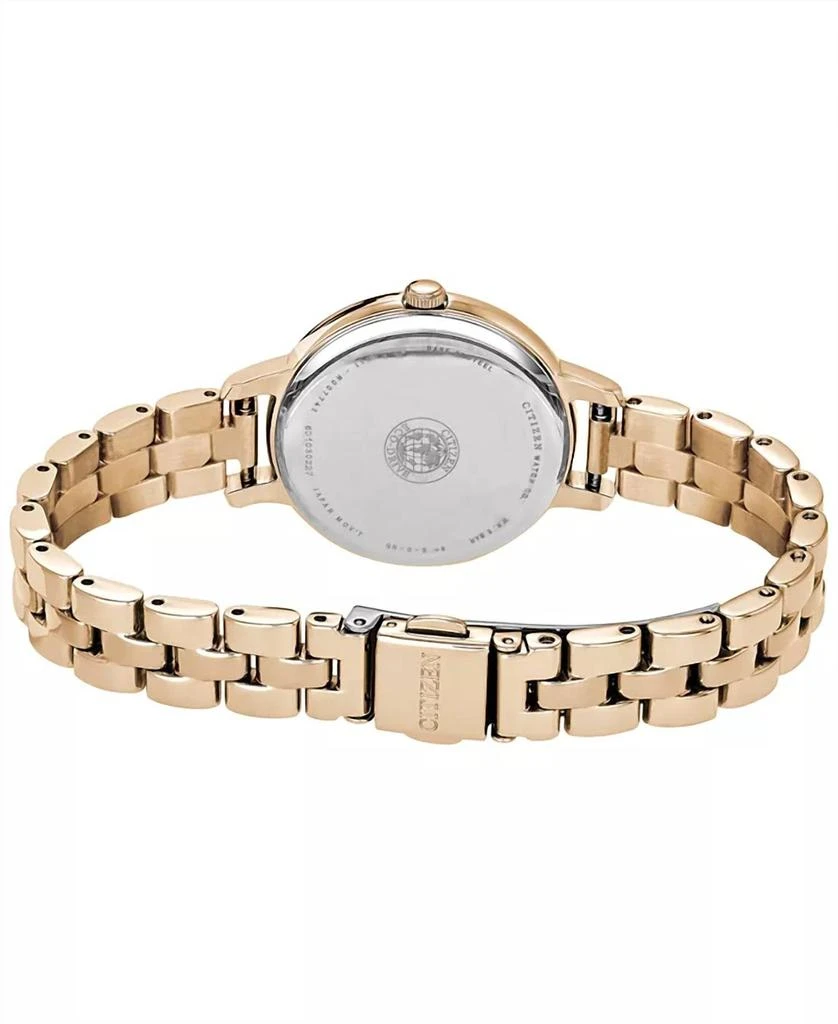 Citizen Women's Eco-Drive Silhouette Watch In Rose Gold-Tone 3