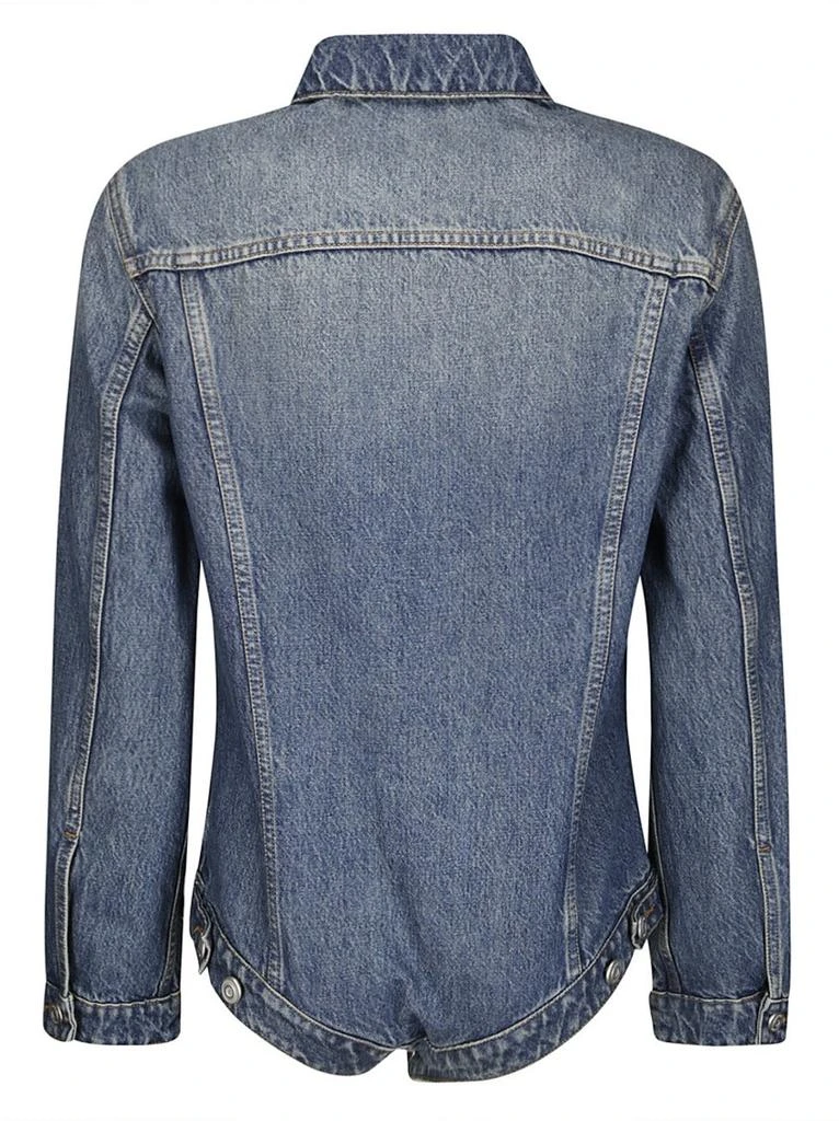 COPERNI Denim Body Jacket With Pointed Collar 2