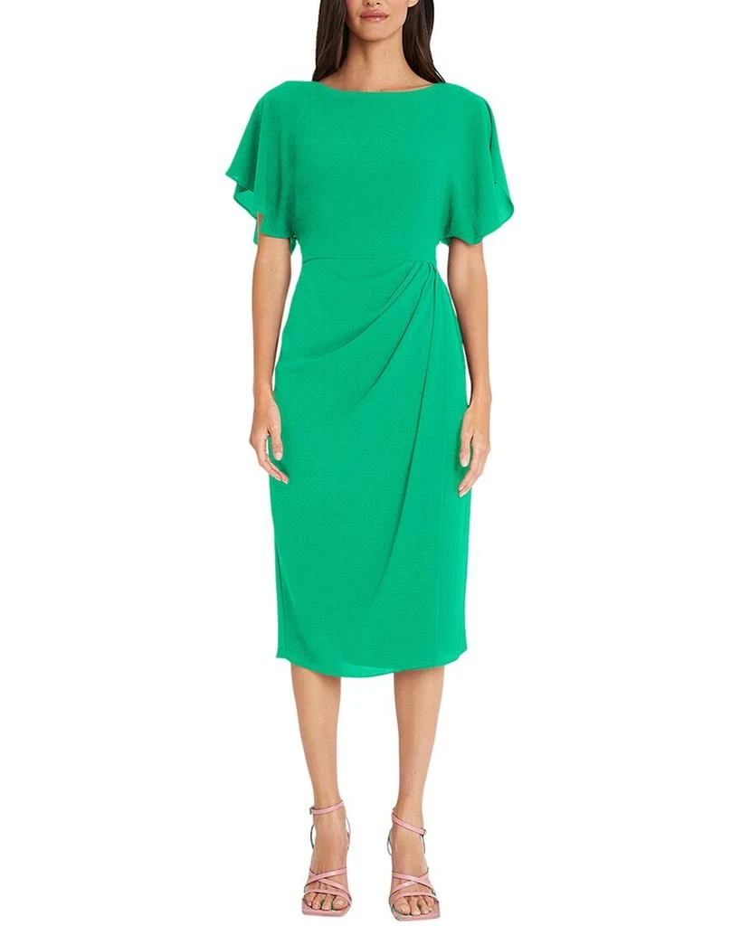 green emerald velvet dress The Margot Dress in Grafton Green Velvet Grafton Green Velvet / S main image 0