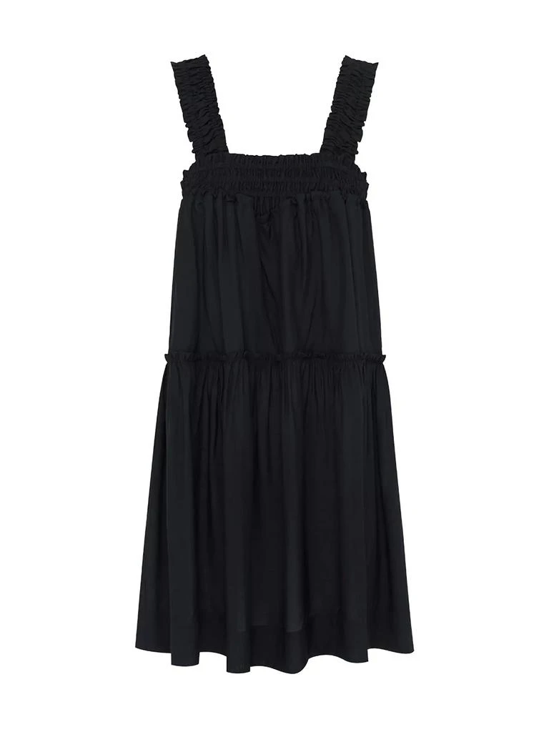 Peony Del Mar Gathered Minidress 1