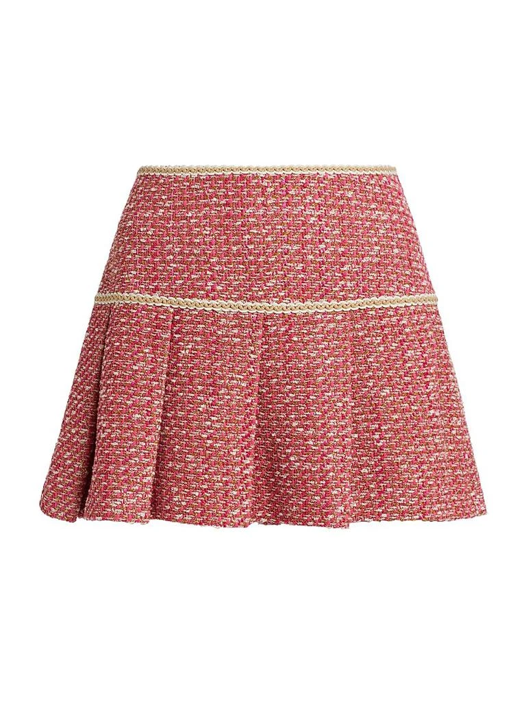 Ramy Brook Anya Tweed Pleated Skort 1