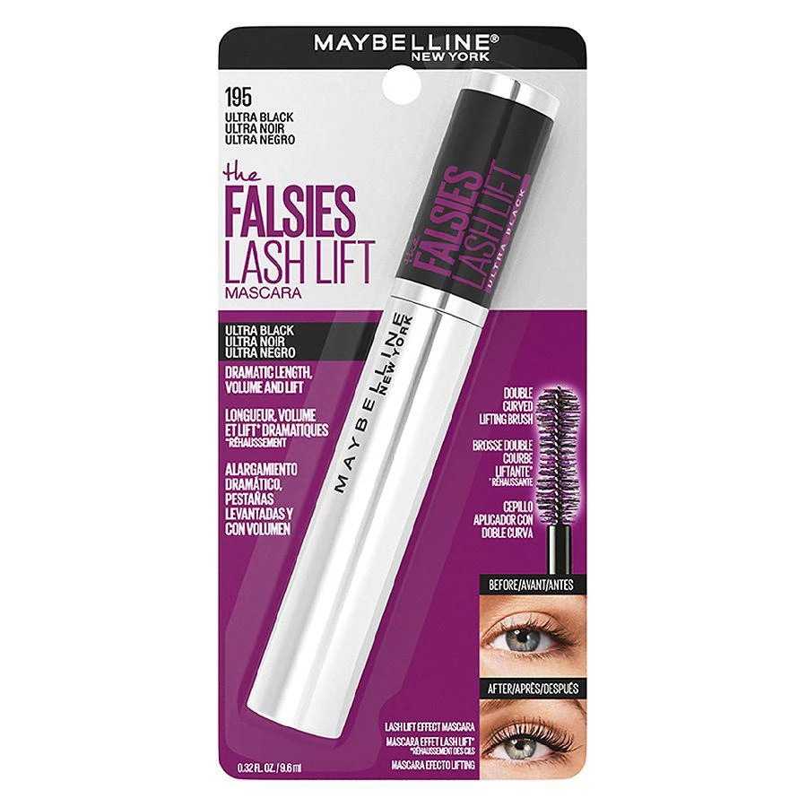 Maybelline Lash Lift Washable Mascara Eye Makeup 3