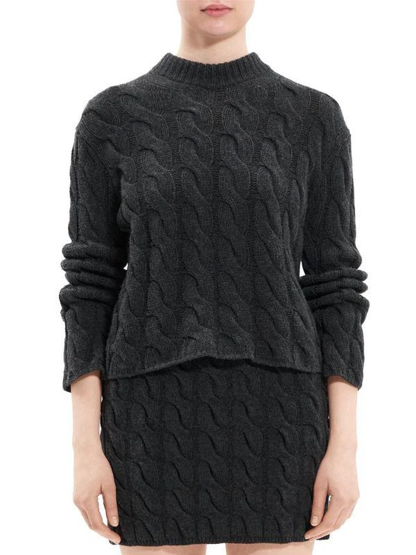 Theory Wool 
Cashmere Cable-Knit Sweater new arrivals