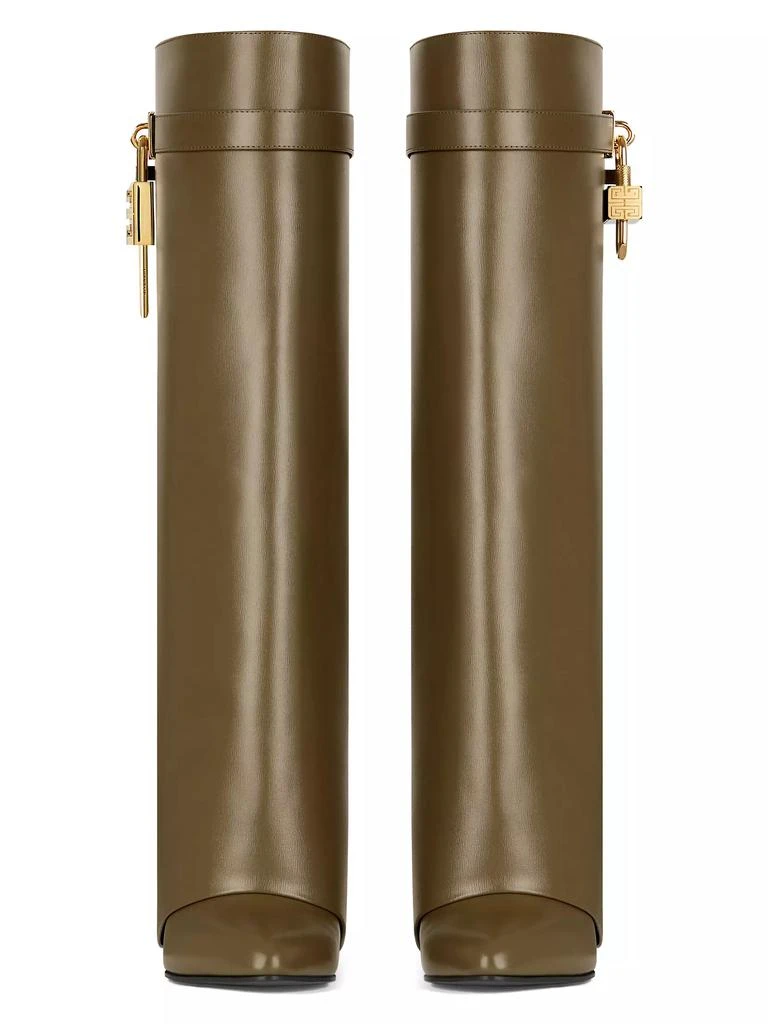 Givenchy Shark Lock Boots in Leather 5