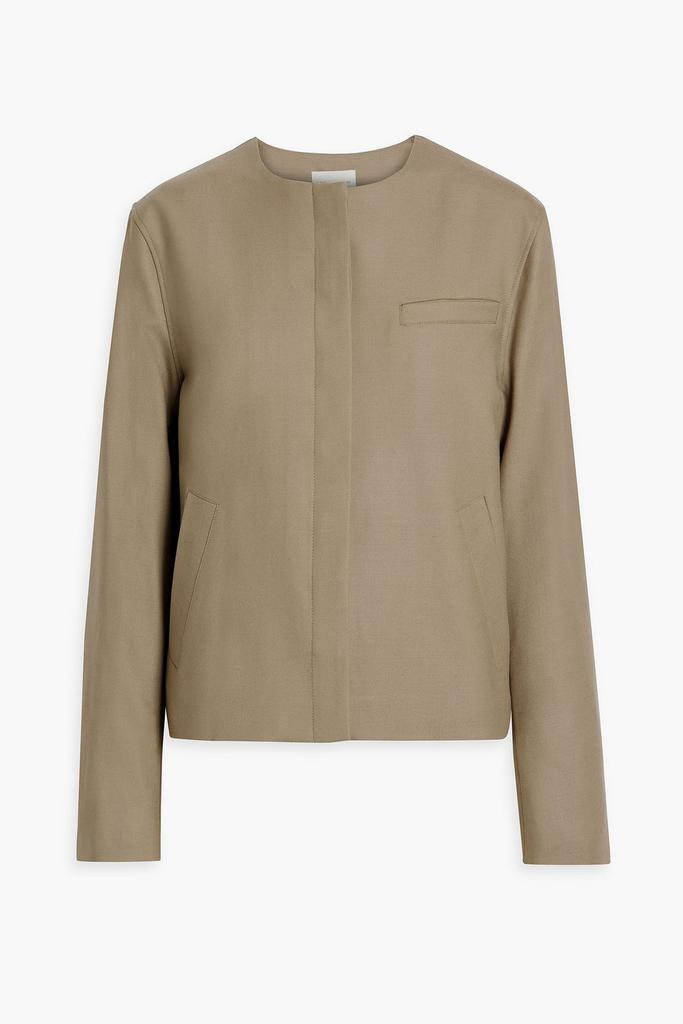 Loulou Studio Black single-breasted bouclé jacket Black S