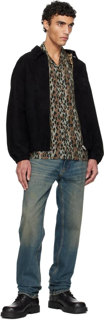 Wacko Maria Gray Leopard Shirt 4