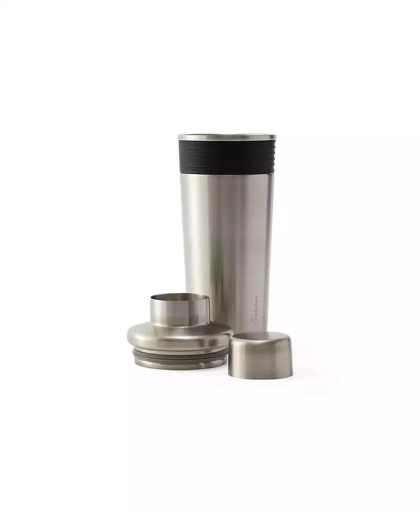 Rabbit 18 oz Double Insulated Stainless Steel Cocktail Shaker with 1.5 oz shot Cap and Strainer 4