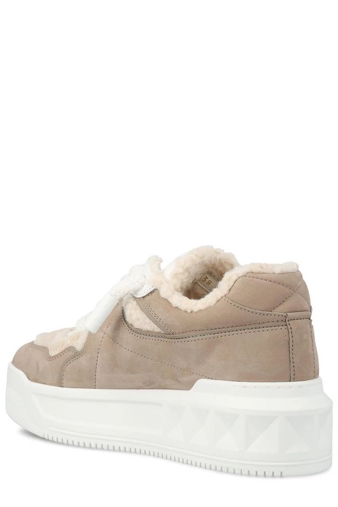 Valentino Valentino Garavani One Stud Lace-Up Sneakers 3