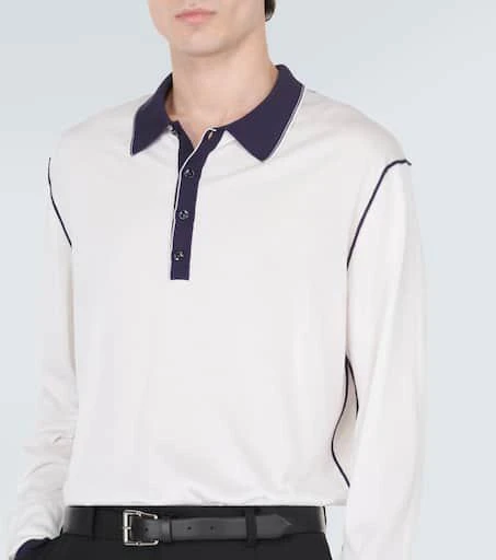 Dolce 
Gabbana Silk polo sweater 5