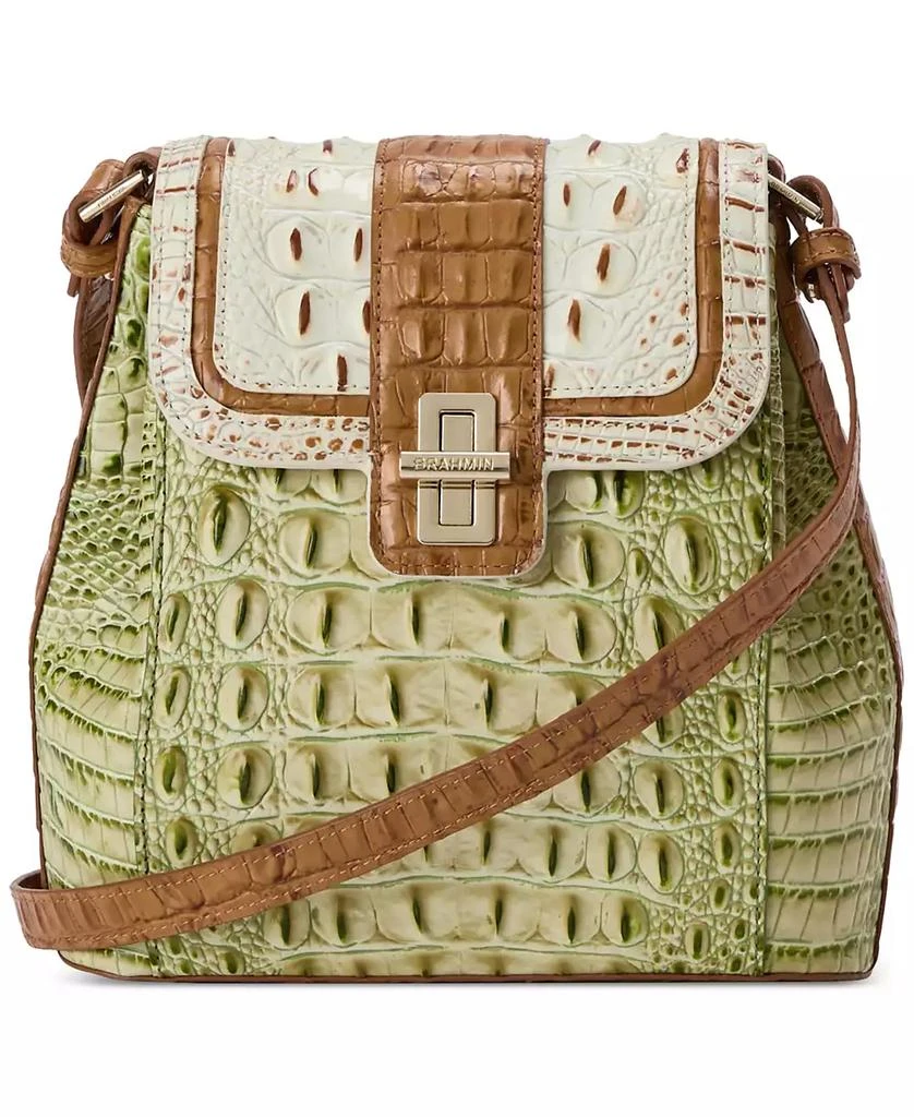 Brahmin Margo Azurine Small Leather Crossbody 1