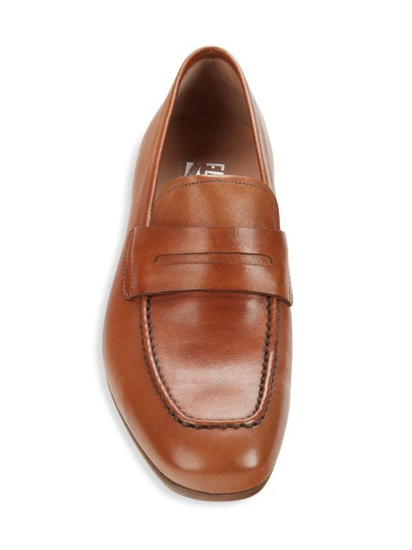 Salvatore Ferragamo Leather Penny Loafers 6