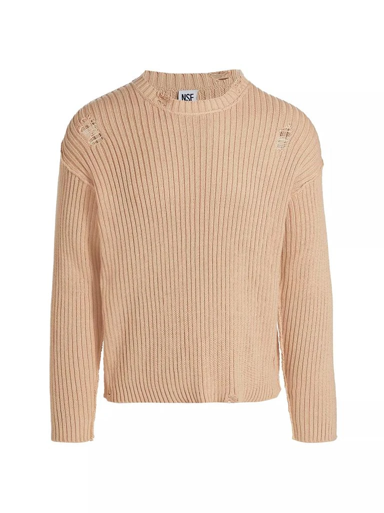 NSF Freddy Distressed Oversized Sweater 1