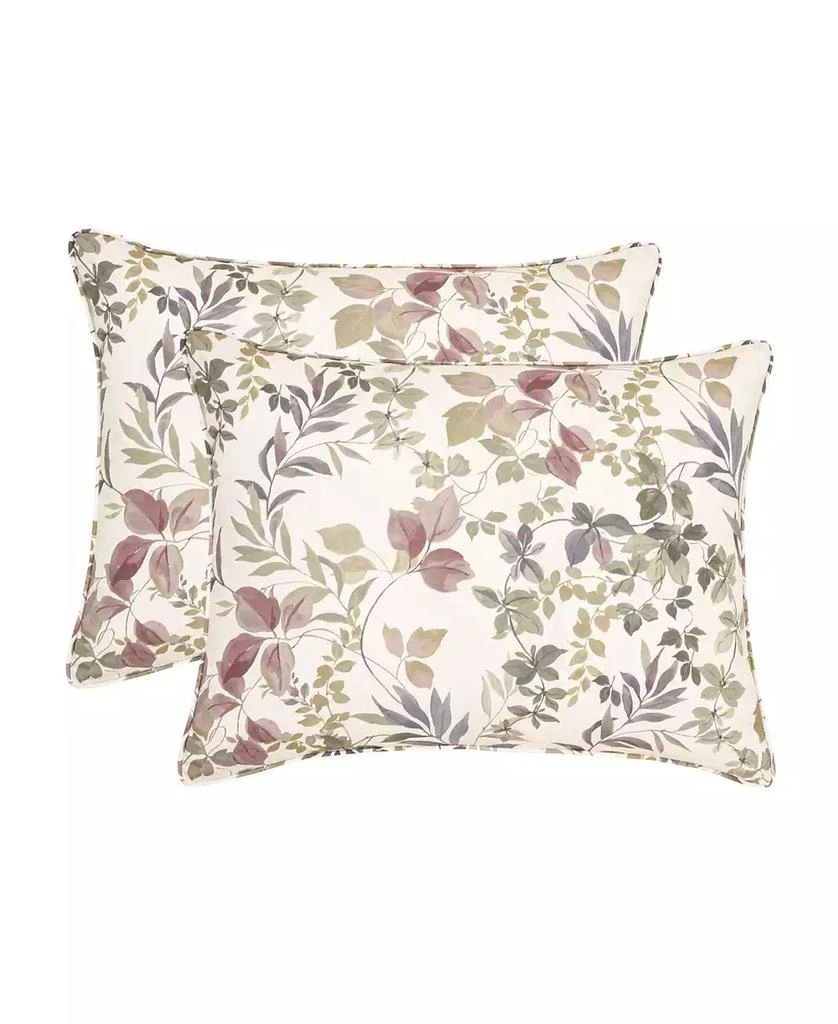 Royal Court Rosewood Botanical Leaf 4-Pc. Comforter Set 3