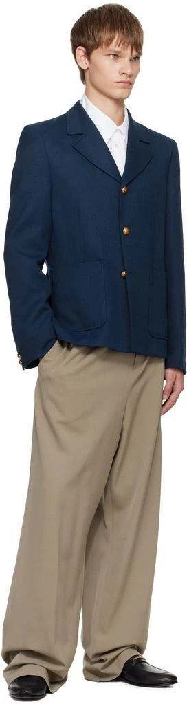 Valentino Black Vlogo Signature Kidskin Loafers 5