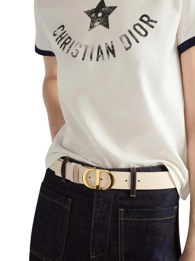 Dior 30 MONTAIGNE REVERSIBLE BELT - Belts - Free Shipping  display picture 1
