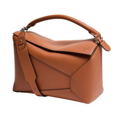 Loewe Large Puzzle bag in grained calfskin