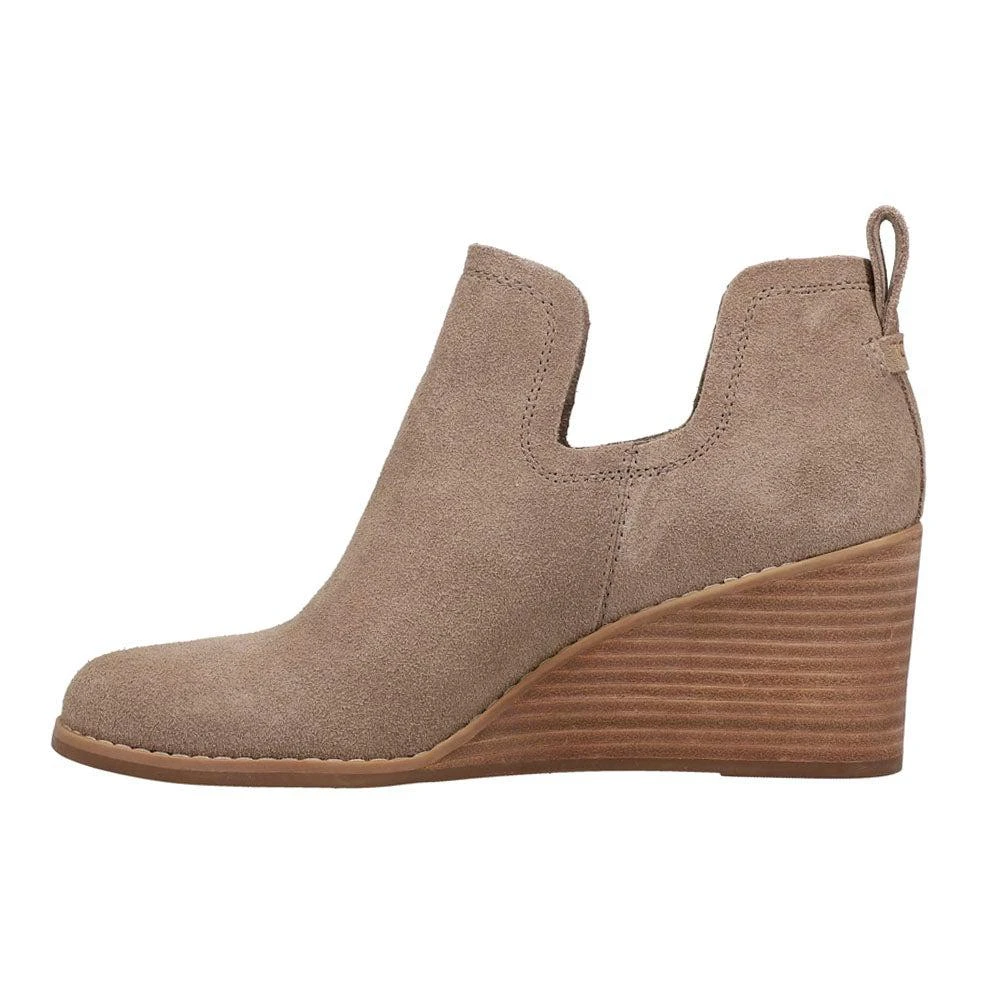 TOMS Kallie Wedge Round Toe Booties 3