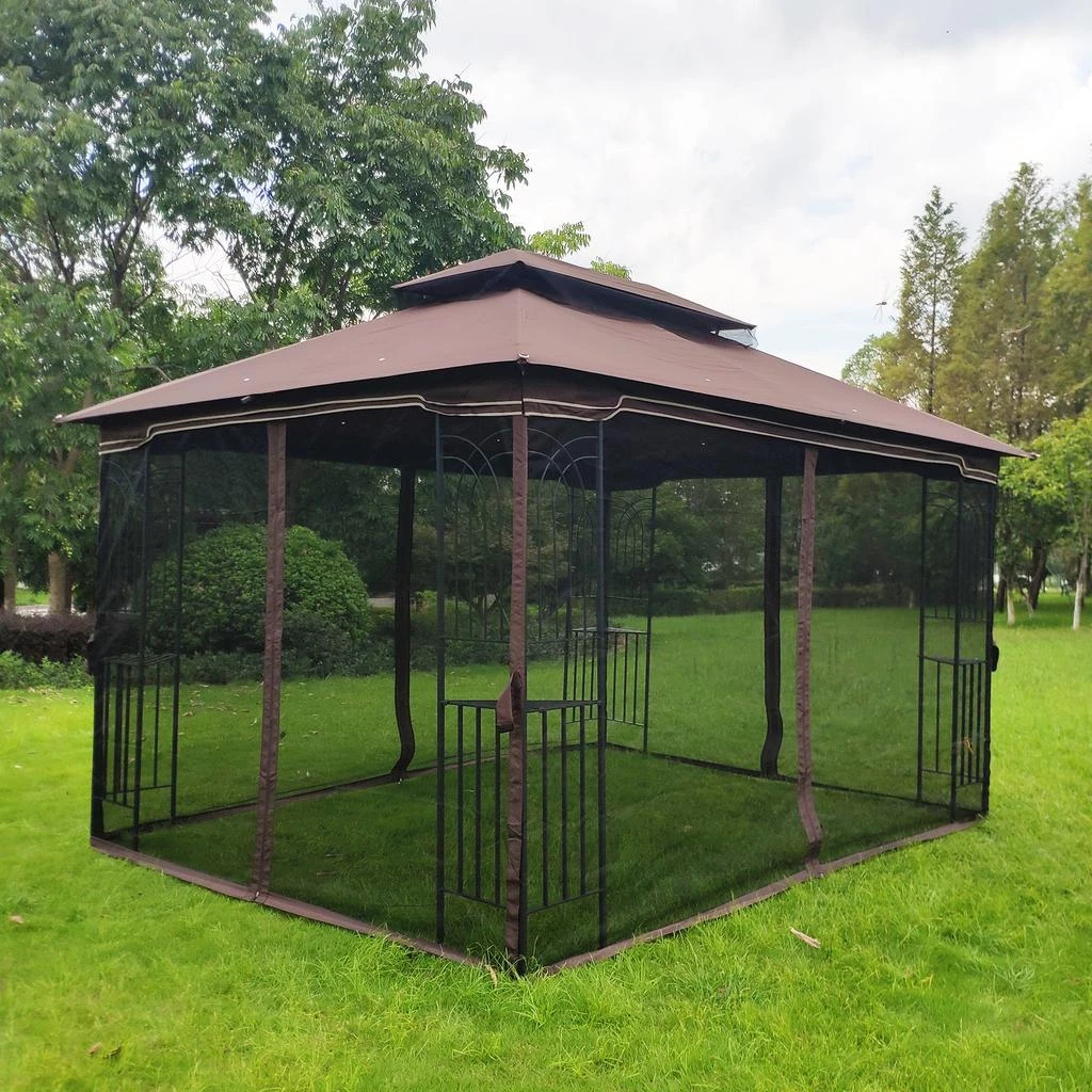 Streamdale Furniture Streamdale 13 X 10 Outdoor Patio Gazebo Canopy Tent With Ventilated Double 3