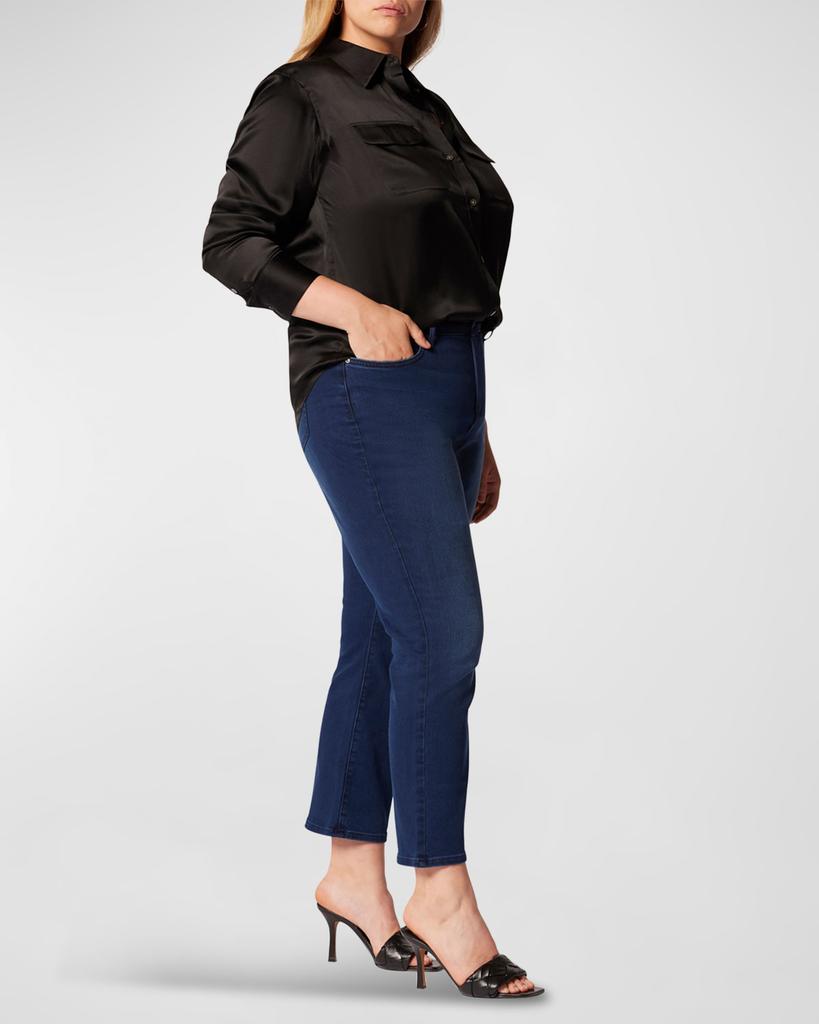 Equipment Plus Size Signature Button-Down Silk Shirt